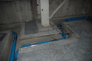 Rseau pneumatique de transport de l'abrasif prfabriqu en usine pour installation facile et rapide